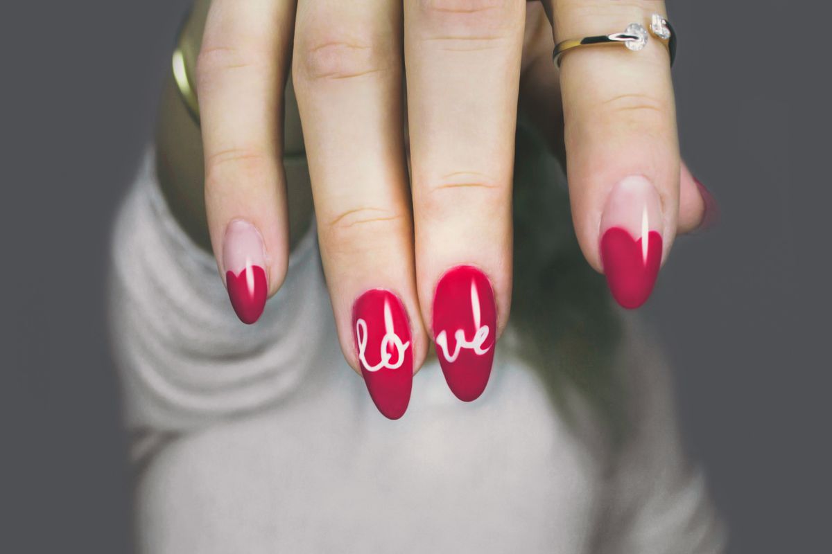 Nail art set at NF Nails Art in Kendall, Miami